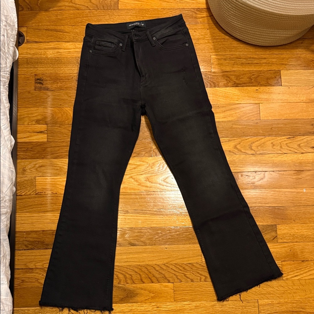 Just Black Women's Wide Leg Jeans - Classic Black